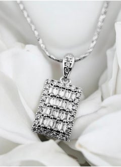 zilara Una Silver Chain Necklace  - Image 4