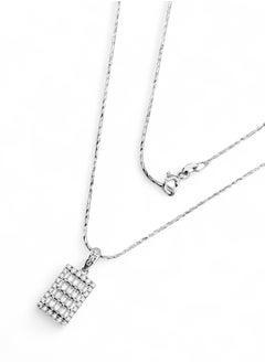 zilara Una Silver Chain Necklace  - Image 2