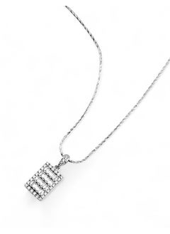 zilara Una Silver Chain Necklace  - Image 1