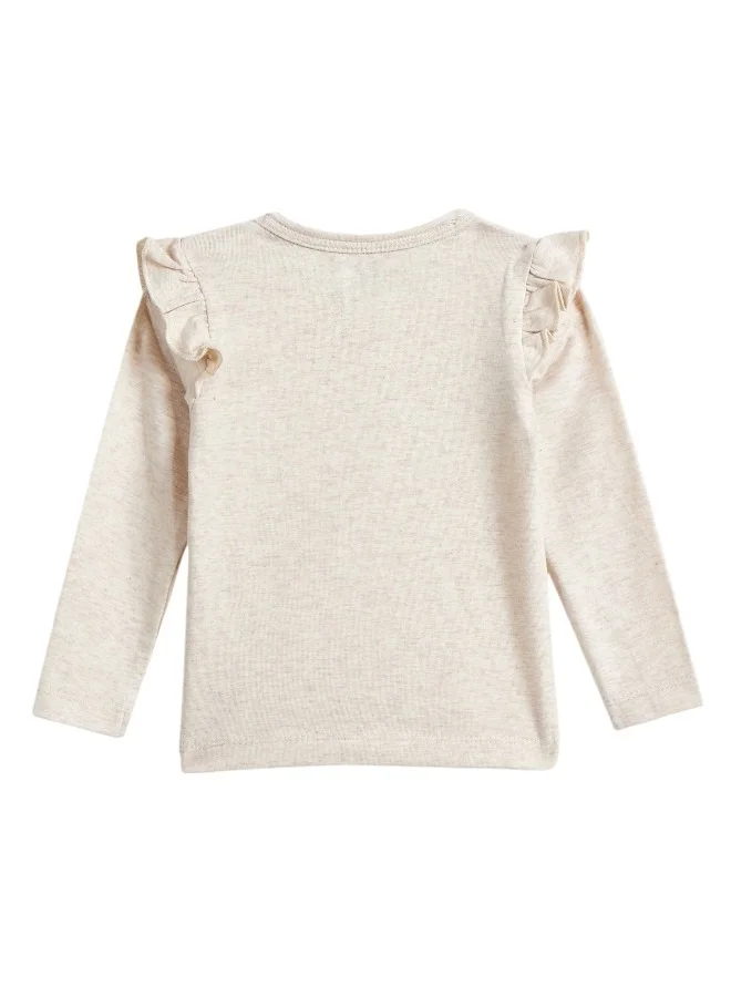 ديركجي Dirkje 2Pc Set - Embroidered  Top with velvet Pants