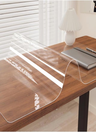 Transparent Tablecloth Rectangle Table Protector Wipeable Table Cover Sound Absorbent Waterproof Wash-free Tablecloth 120*80CM - pzsku/ZE387B1B5AC0ADC3ED58DZ/45/_/1729923068/cadfa7de-89ea-4f19-a6ae-5eff3cc55f37
