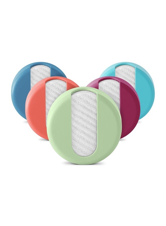 LastRound® 7 Sustainable Reusable Cotton Rounds for Facial Cleansing – Zero-Waste Eco-Friendly Makeup Remover Pads for All Skin Types with Travel Storage Case