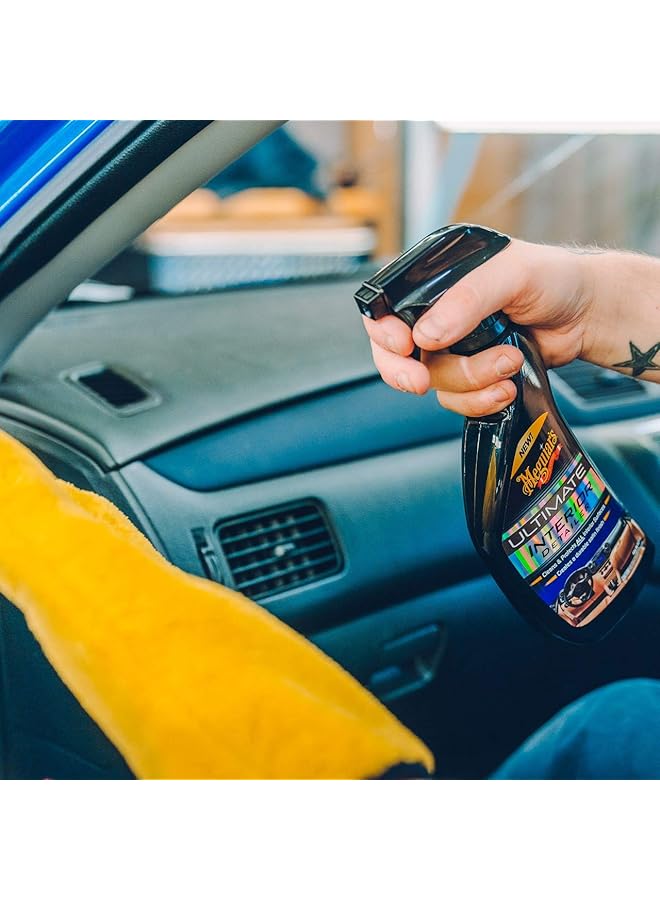 Meguiar's X1804Eu Microfibre Detailing Car Cleaning Mitt, Yellow - Image 3