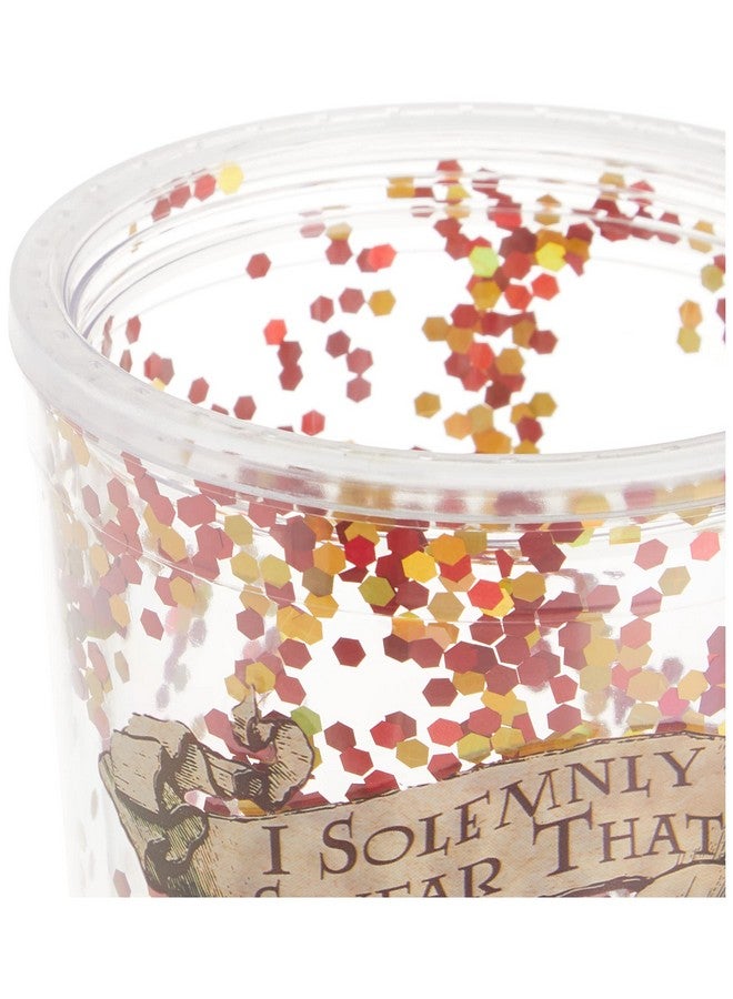 Spoontiques - Harry Potter Tumbler - Solemnly Swear Glitter Cup with Straw - 20 oz - Acrylic - Multicolored - Image 5
