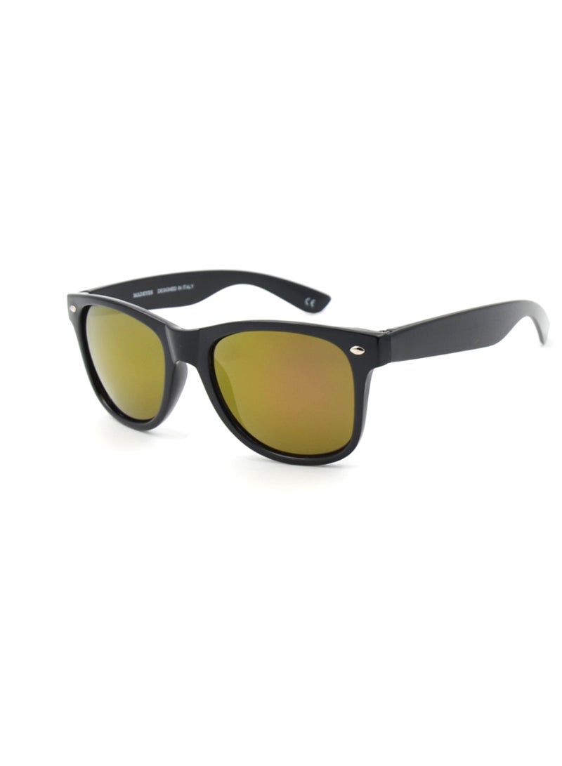 MADEYES Unisex UV Protection Sunglasses EE6P114(1)-6 - Black - Image 1