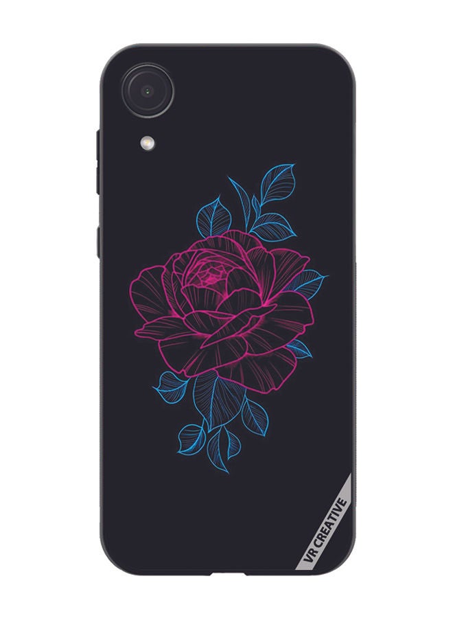 VR CREATIVE Protective Case Cover For Samsung Galaxy A03 Core Rose Design Multicolour - Image 1