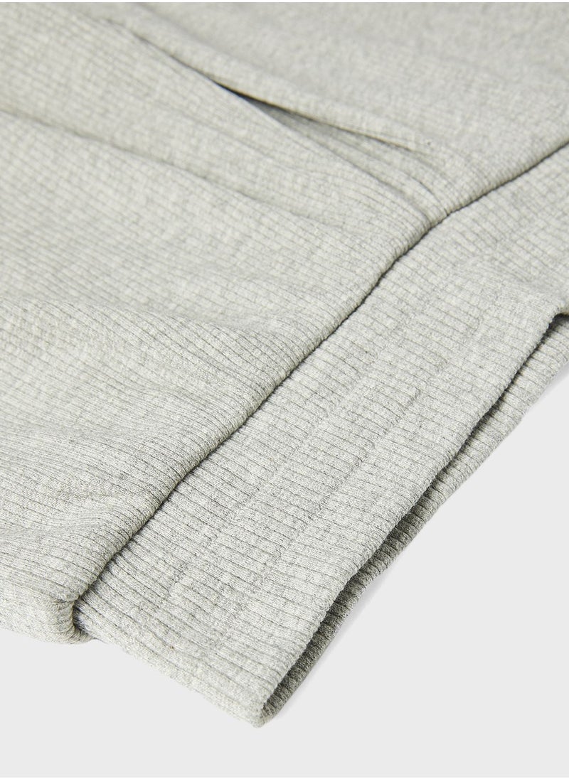 MANGO Youth Ribbed Shorts  - Image 4