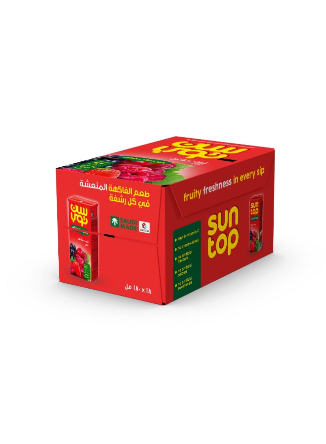 Suntop Berry Mix Drink 18x180ml - Image 2