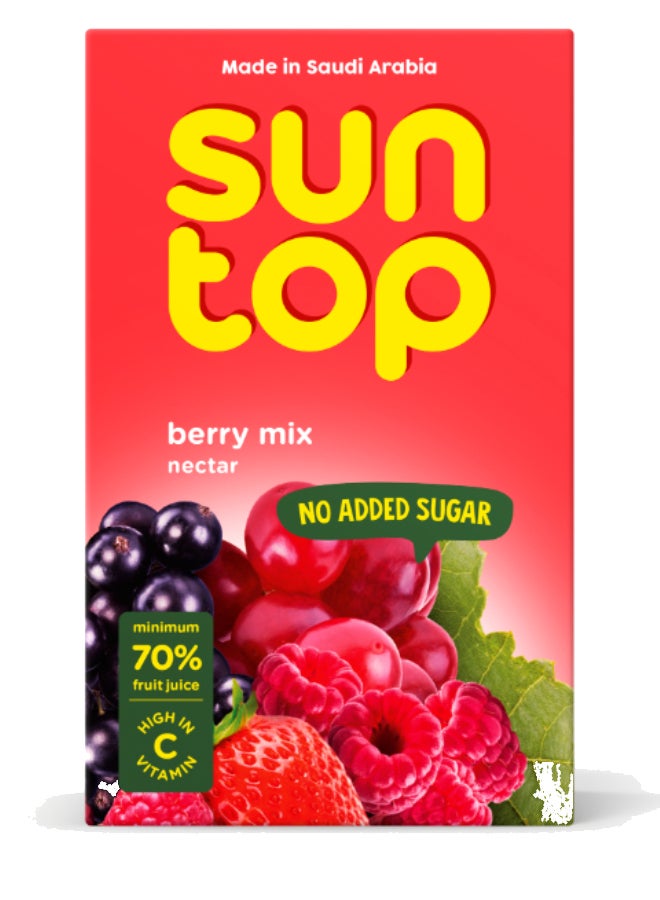 Suntop Berry Mix Drink 18x180ml - Image 1