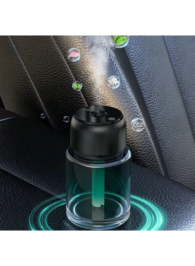 معطر هواء ذكي USB للسيارة – موزع عطري صغير مع تصميم أنيق مستوحى من السماء المرصعة بالنجوم، محمول وصديق للبيئة للاستخدام في السيارة، المكتب، والمنزل - Image 3
