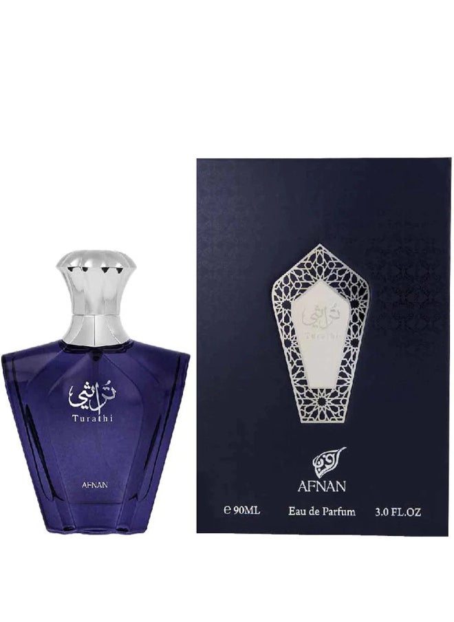 Afnan - Turathi Blue EDP 90ml - Image 1
