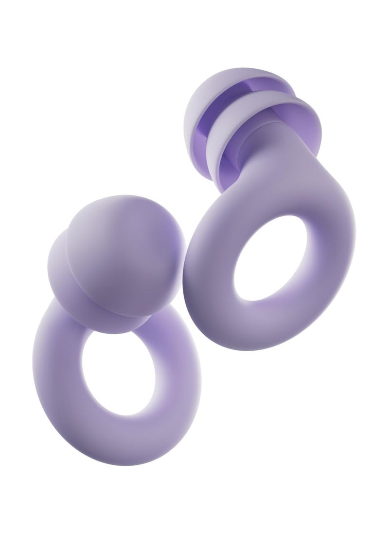 Generic - Loop Quiet 2 Plus Ear Plugs with Double Tips – Ultra-Comfy Reusable Earplugs For Sleep, Focus, Travel, Noise Sensitivity | Flexible Protection | 24 dB (SNR) Noise Reduction + 3 dB with Double Tips - Image 1