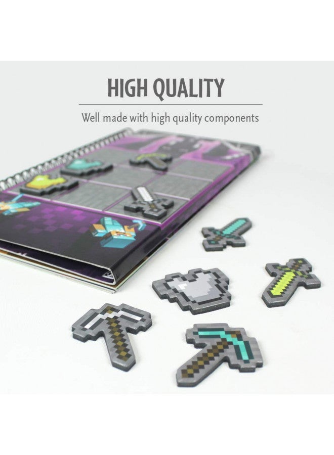 Think Fun ThinkFun Minecraft Magnetic Travel Puzzle Logic Game & STEM Toy For Kids Ages 8 & Up - Image 3