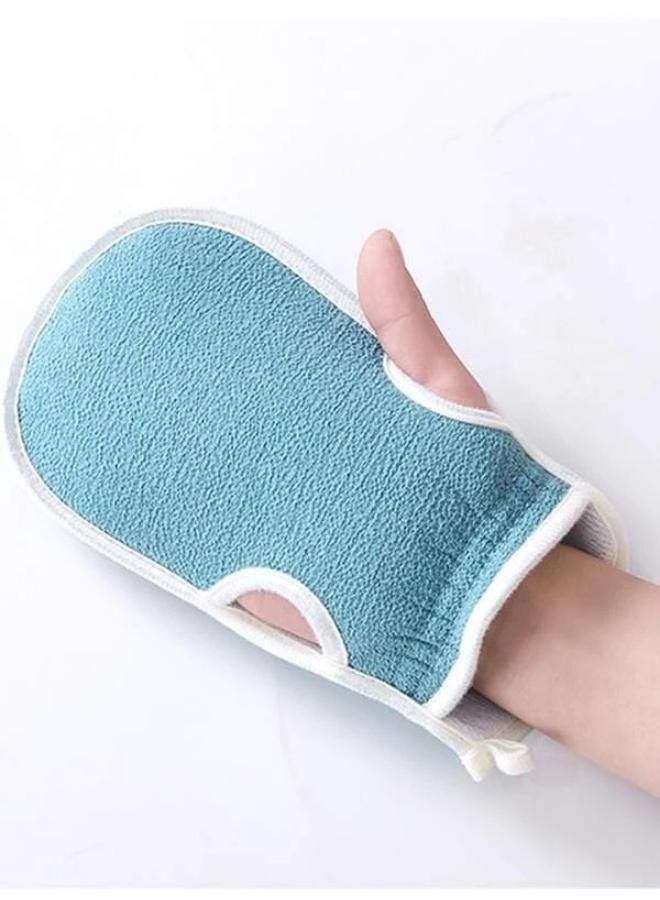 3pcs Body Scrub Tools Bath Sponge Bath Loofah Back Cleaner Exfoliating Gloves - Image 4