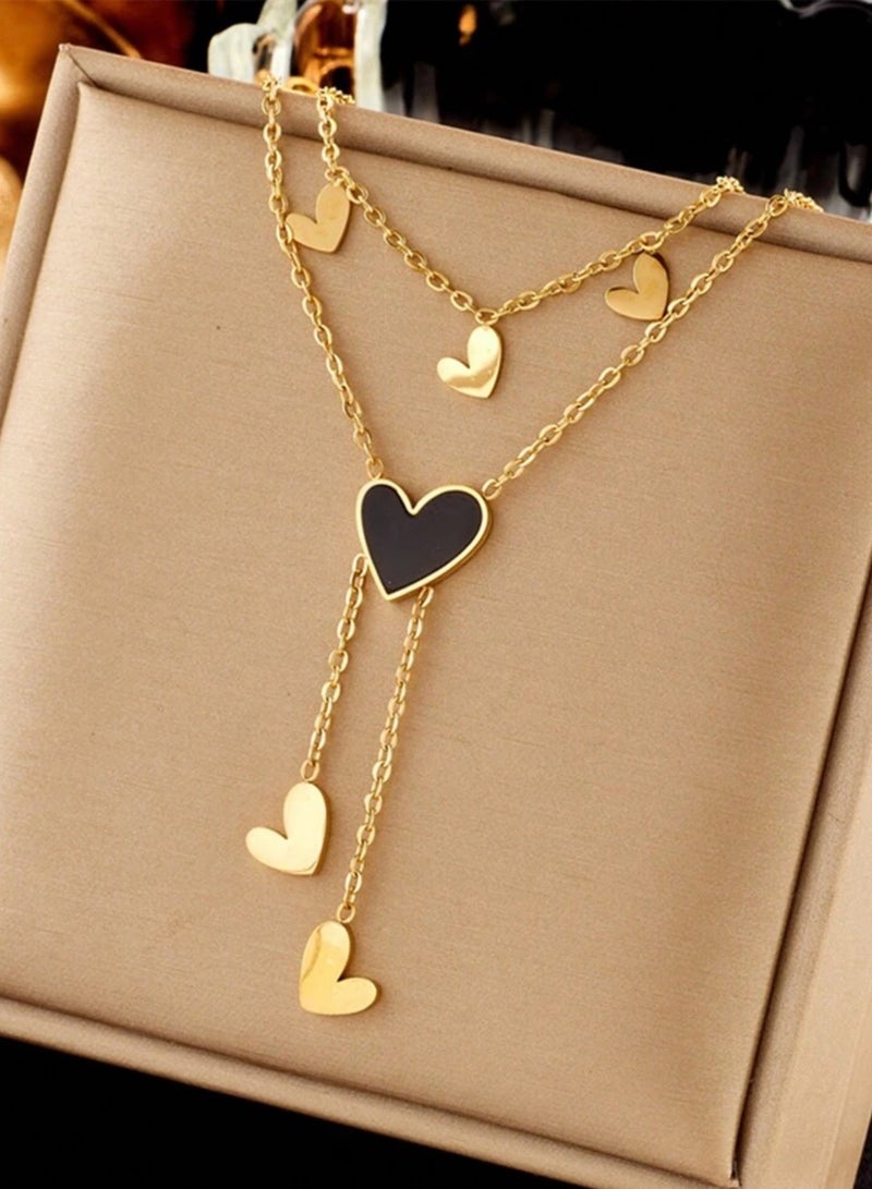 NEW STYLE Elegant Gold Stainless Steel Necklace For Women - Image 3