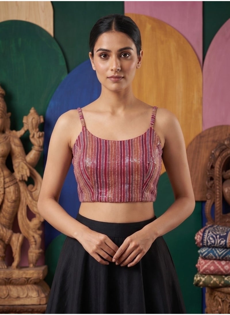 Nool Fiesta Strapped Blouse - Image 2