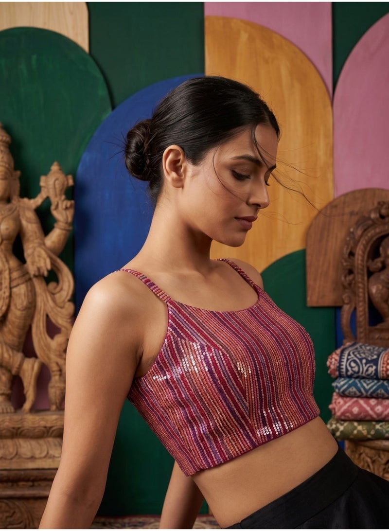 Nool Fiesta Strapped Blouse - Image 1