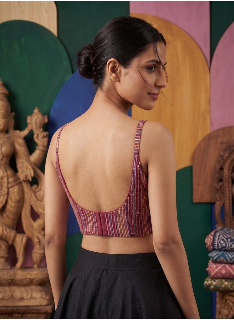 Nool Fiesta Strapped Blouse - Image 3