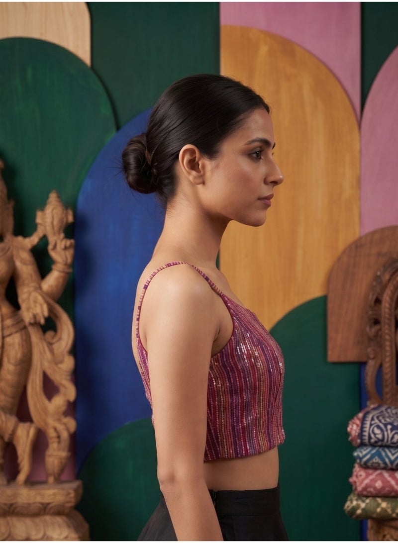 Nool Fiesta Strapped Blouse - Image 4