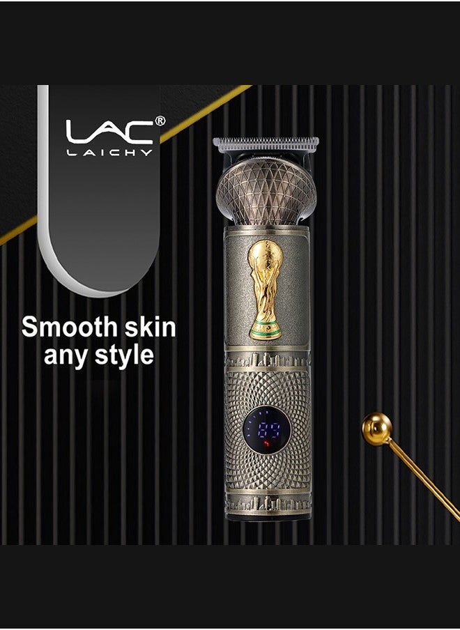 LAC - Hair Clippers Cord Cordless Hair Trimmer Professional Haircut Kit Rechargeable LED Display - Image 1