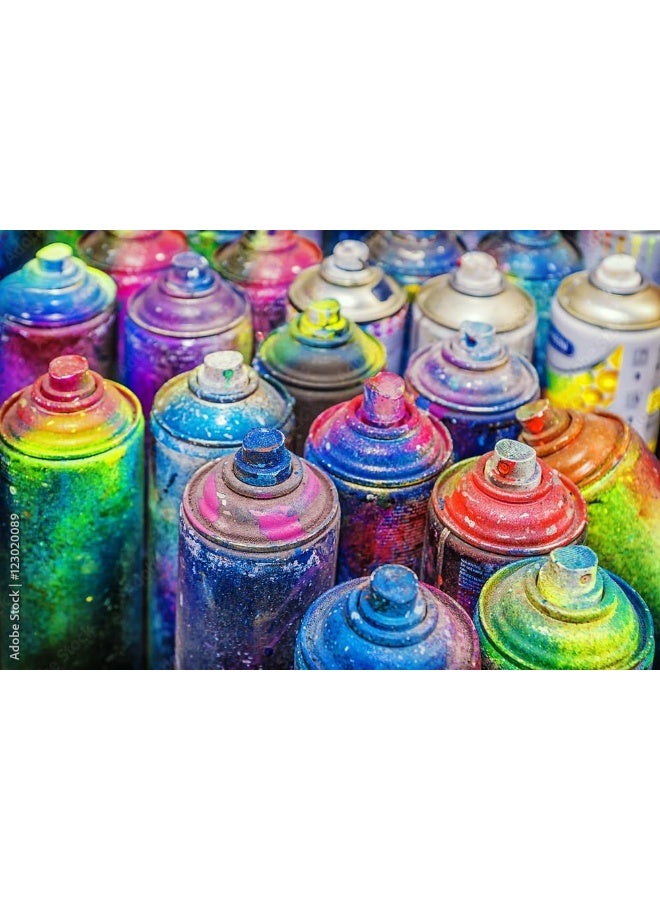 HASANAT ESSENTIALS دهان رذاذ أسماكو سريع الجفاف لامع عالي الجودة داخلي خارجي خشب بلاستيك معدن سيارات 400 مل (أزرق فاتح) - Image 2