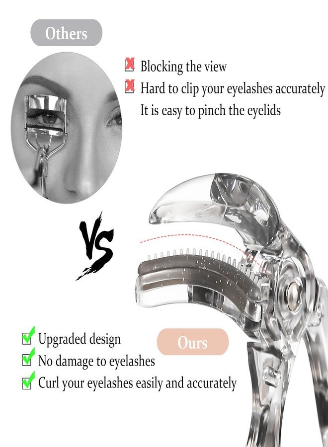 Casbomy Transform Your Lashes in Seconds with Our Best-Selling Eyelash CurlerEyelash Curlers, New Eye Lash Curler Best Seller with Silicone Replacement Pads, Cute Eyelash Curler - Image 4