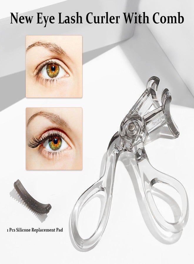 Casbomy Transform Your Lashes in Seconds with Our Best-Selling Eyelash CurlerEyelash Curlers, New Eye Lash Curler Best Seller with Silicone Replacement Pads, Cute Eyelash Curler - Image 3