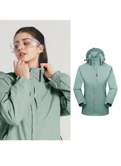 KUYING 100% Polyester Fabric Detachable Hooded Waterproof Mountaineering Suit  Outdoor Clothing  - Image 1