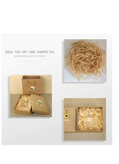 PARTY FUN 100 gram Golden Brown Eco-friendly Shredded Confetti Crinkle Cut Paper for Gift Box Filling  - Image 5