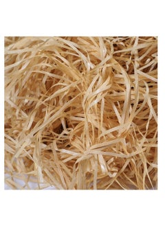 PARTY FUN 100 gram Golden Brown Eco-friendly Shredded Confetti Crinkle Cut Paper for Gift Box Filling  - Image 1