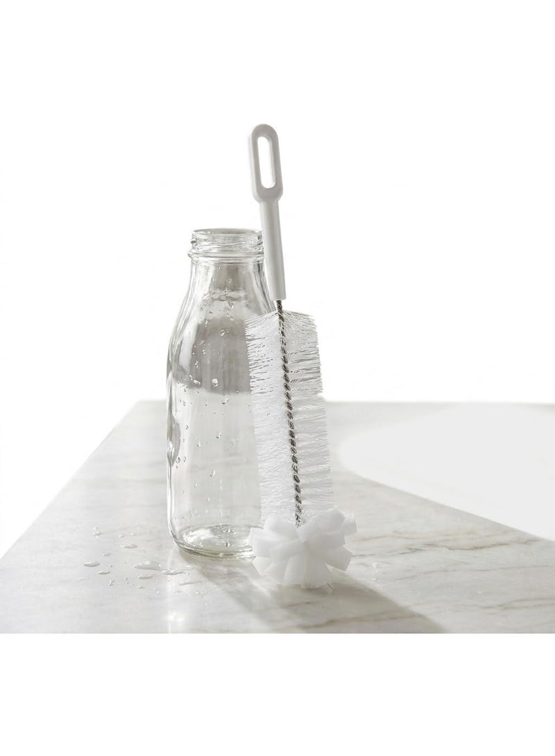 Deep Bottle and Cup Cleaning Brush | Washing Tool for Narrow Spaces and Deep Vessels – Durable Bristles for Removing Residue – Practical Kitchen Tool for Cleaning Drinkware - Image 1