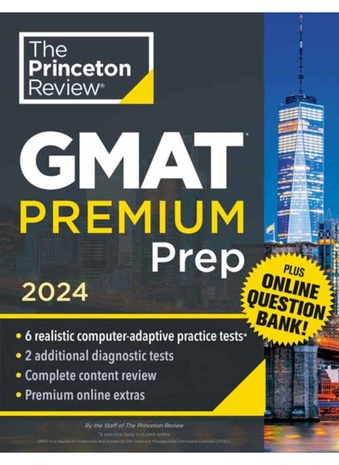 null - Princeton Review GMAT Premium Prep, 2024: 6 Computer-Adaptive Practice Tests + Online Question Bank + Review & Techniques (2024) - Image 1