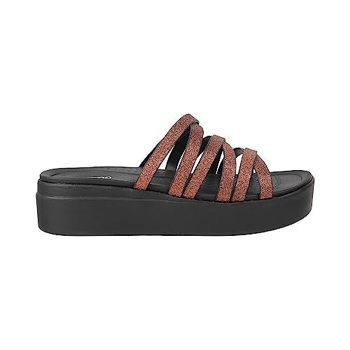 Metro Women Bronze Wedge Heel Fashion Sandal UK/4 EU/37 (34-109) - Image 3
