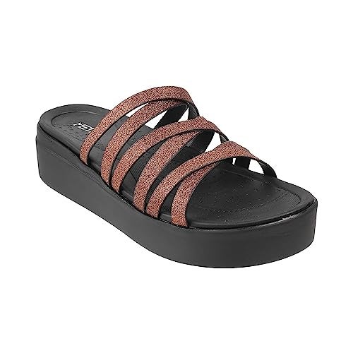 Metro Women Bronze Wedge Heel Fashion Sandal UK/4 EU/37 (34-109) - Image 2
