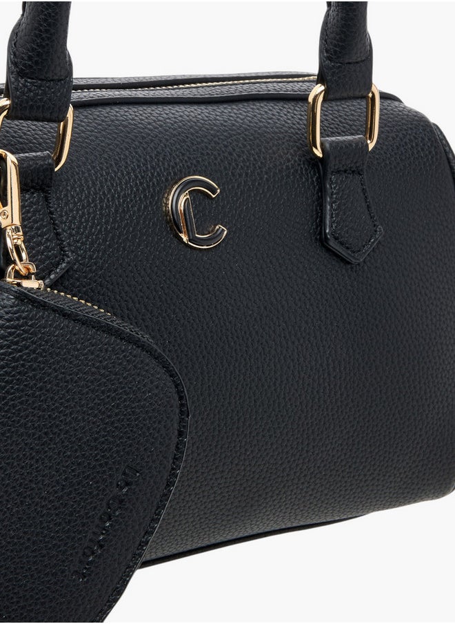 Le Confort Textured Tote Bag with Double Handles and Detachable Coin Pouch  - Image 4