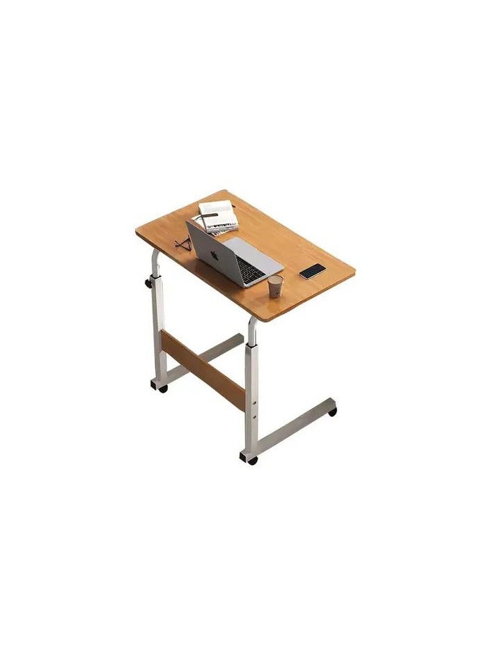 Genius multi-use table to help you save space Elegant side table will become essential in your various daily uses for working from home, when there are guests or to place some decorative pieces and flowers on it to add elegance to your home and many other uses Materials: Steel iron MDF wood Dimensions: Width 60 cm - Depth 40 cm - Height from 70 to 90 cm Multiple colors - Image 2