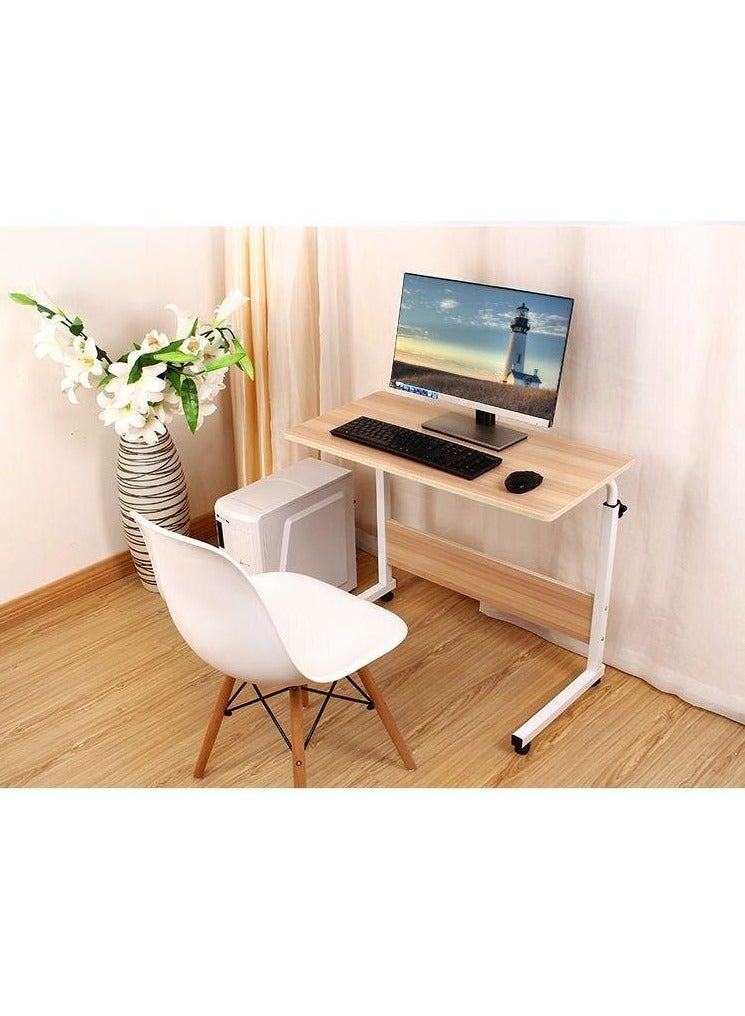 Genius multi-use table to help you save space Elegant side table will become essential in your various daily uses for working from home, when there are guests or to place some decorative pieces and flowers on it to add elegance to your home and many other uses Materials: Steel iron MDF wood Dimensions: Width 60 cm - Depth 40 cm - Height from 70 to 90 cm Multiple colors - Image 3
