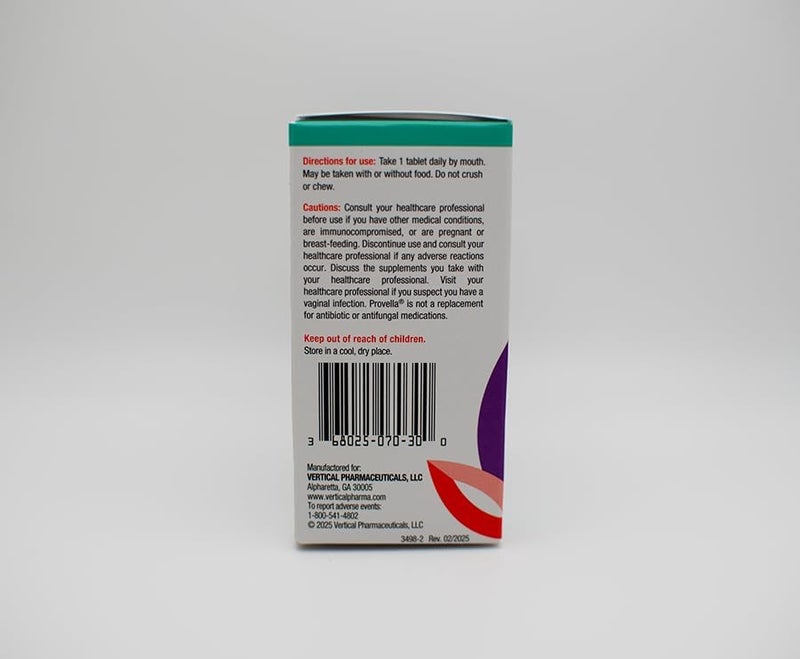 Provella Probiotic Dietary Supplement for Women Supports Digestive Feminine and Immune Health 30 Tablets - Image 3