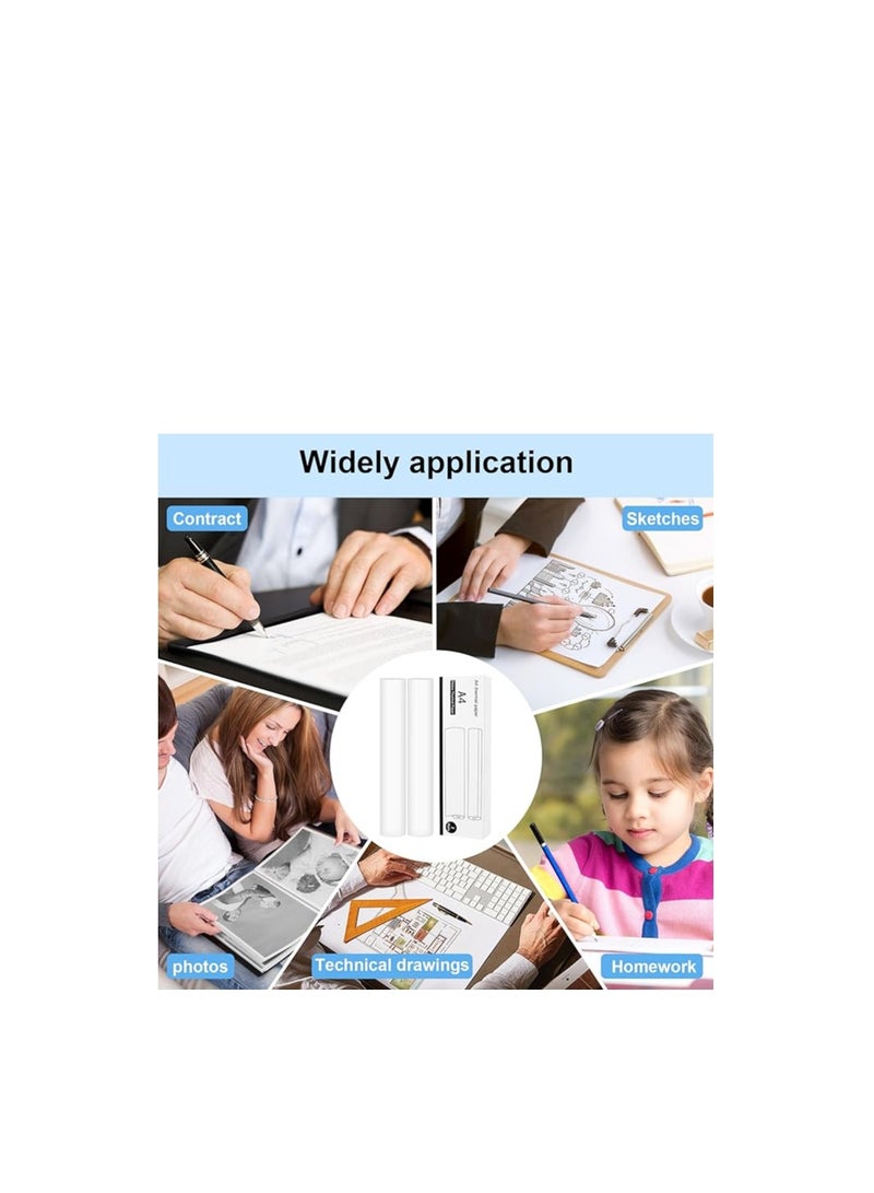 Terabyte A4 Size Thermal Paper, Printing Paper, 210 x Φ30mm - 2 Rolls, 8 inch Paper for A4 Portable Printer (10yr Rolled Thermal Paper) - Image 5