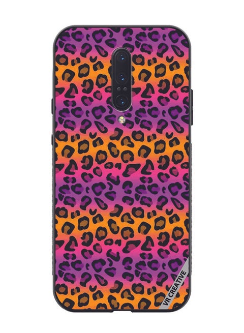 Protective Case Cover For OnePlus 7 Pro Leopaeerd Design Multicolour