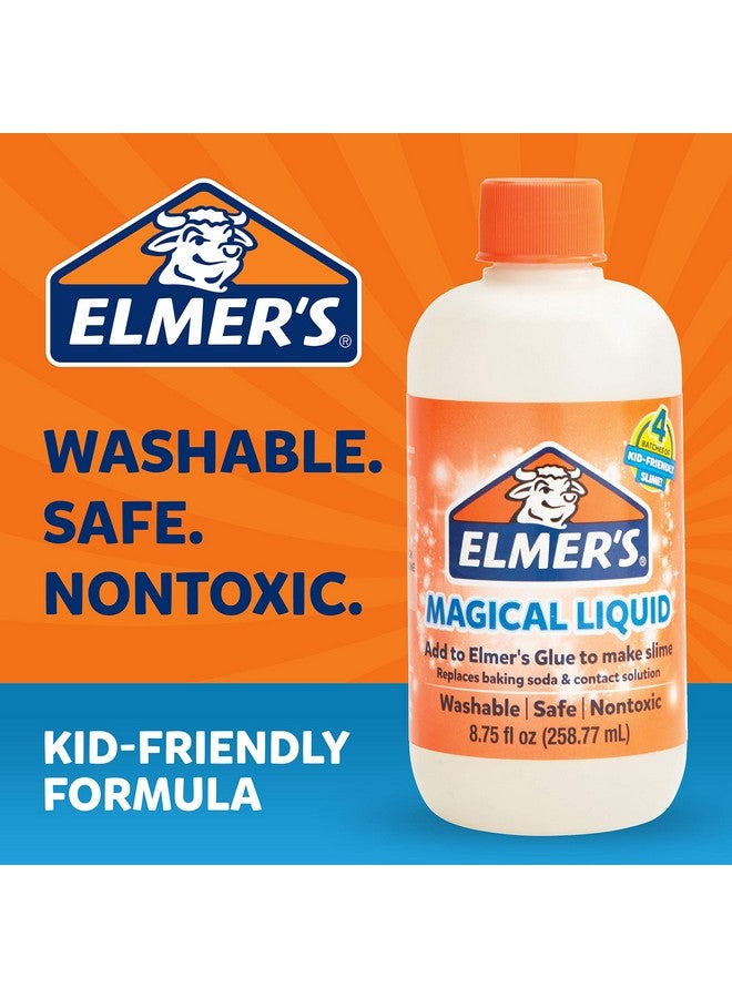 ELMER'S محلول سائل سلايم سحري لاصق، زجاجة 259 مل - ممتاز لصنع السلايم - Image 3