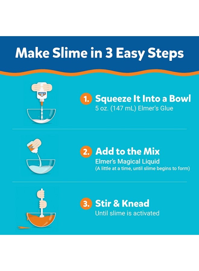 ELMER'S محلول سائل سلايم سحري لاصق، زجاجة 259 مل - ممتاز لصنع السلايم - Image 4
