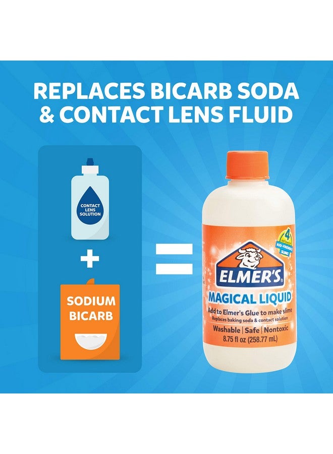 ELMER'S محلول سائل سلايم سحري لاصق، زجاجة 259 مل - ممتاز لصنع السلايم - Image 2