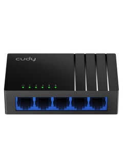 cudy Litewave GS105D 5 Port Gigabit Ethernet Switch | Desktop Ethernet Splitter | Plastic Case | Unshielded Switch Plug & Play Fanless Unmanaged  - Image 1