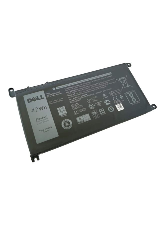 DELL Replacement Battery For Dell WDX0R, Compatible with Inspiron 15 13 Latitude 13 Vostro Black Black - Image 1