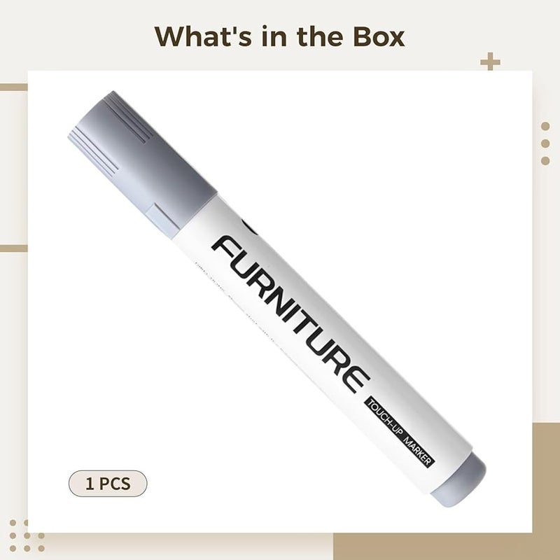 Furniture Touch Up Markers Set Black White Gray Wood Repair Pens - Image 3