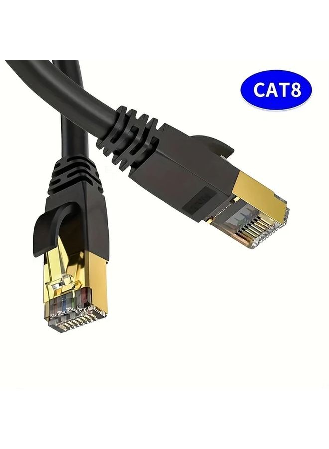 16ft Cat8 Ethernet Cable 40Gbps 2000MHz S FTP LAN Wire Gold Plated RJ45 Connector - Image 1