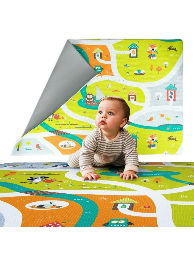 bblÃ¼v - MÃ¼lti (Miles) - Reversible Play mat - Environmentally Friendly and Chemical-Free Material B0173 - Image 1