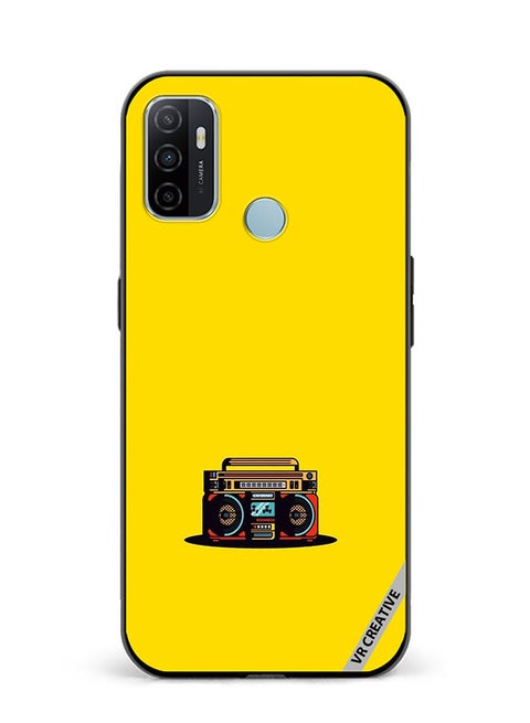 Protective Case Cover For Oppo A53 Music Design Multicolour