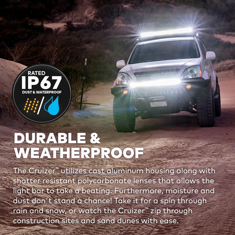 LAMPHUS Cruizer 36" 234W LED Flood/Spot Combo Light Bar - Image 4